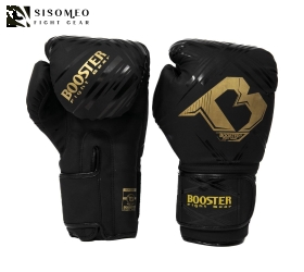 GĂNG TAY BOXING BOOSTER ALPHA - ĐEN VÀNG