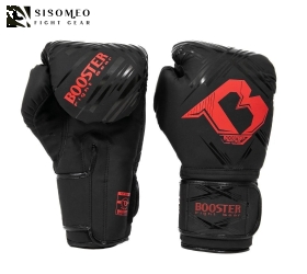 GĂNG TAY BOXING BOOSTER ALPHA - ĐEN ĐỎ