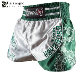 QUẦN MUAYTHAI HAYABUSA WISDOM GREEN