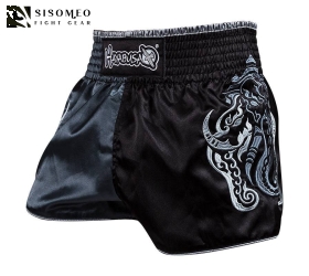 QUẦN MUAYTHAI HAYABUSA WISDOM BLACK