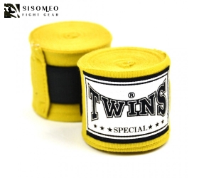 BĂNG ĐA QUẤN TAY TWINS BOXING HAND WRAPS CH-5 - VÀNG