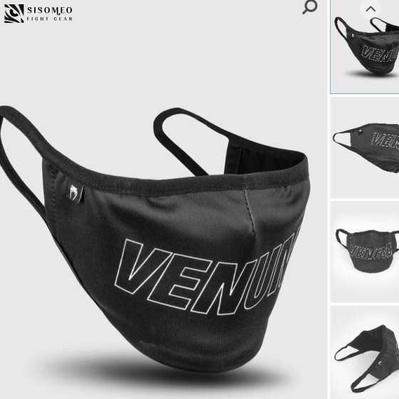 KHẨU TRANG VENUM FACE MASK BLACK/WHITE