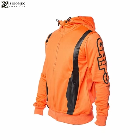Áo Khoác Grips Polar Fleece Hoodie Orange