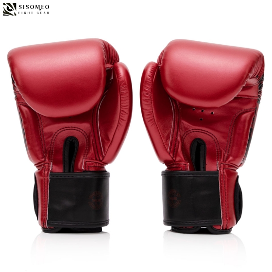 Găng BGV Fairtex Golden Jubilee Metallic Red Boxing Gloves