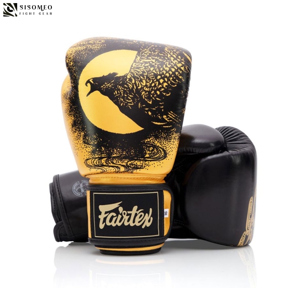Găng BGV26 Fairtex Harmony Six Black-Gold Boxing Gloves