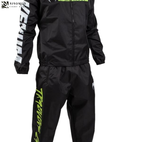 BỘ ÁO ÉP CÂN VENUM SAUNA SUIT TRAINING CAMP - BLACK