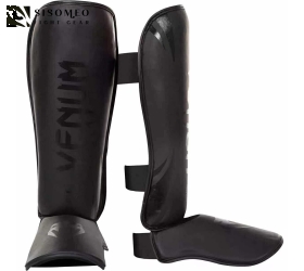 Giáp Chân Venum Challenger Standup Shin Guards - Đen