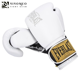 Găng Tay Boxing Everlast Phiên Bản 1910 Trắng