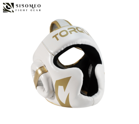 Mũ Bảo Hộ Boxing TORQUE - Trắng 