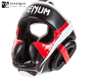 NÓN BẢO HỘ VENUM ELITE HEADGEAR - BLACK/RED/ICE