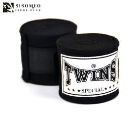 BĂNG ĐA QUẤN TAY TWINS BOXING HAND WRAPS CH-5 - ĐEN