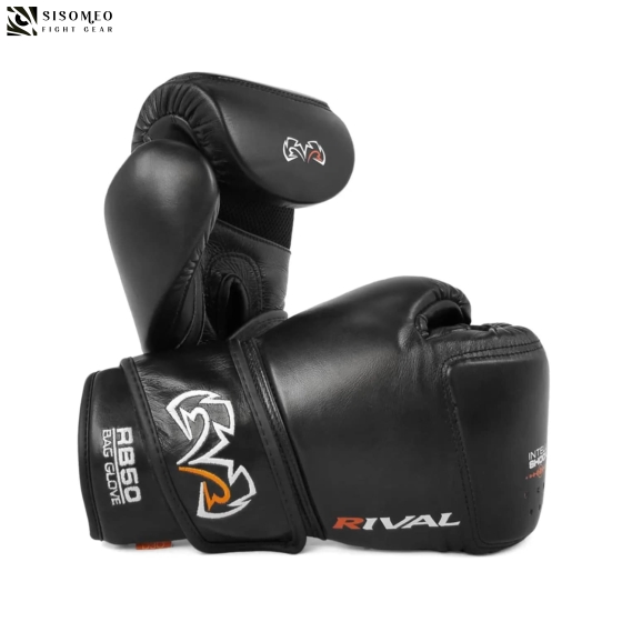 Găng Boxing Rival RB50 Intelli-Shock Compact Bag Gloves Black
