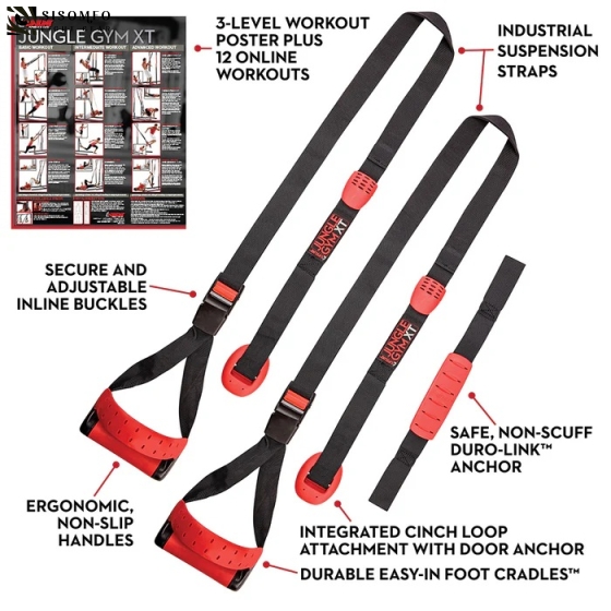 Bộ Dây Training Lifeline Fitness Jungle Gym XT