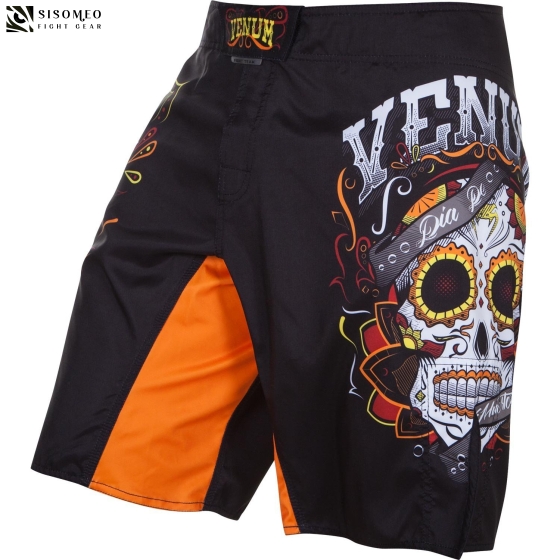  Venum Santa Muerte 2.0 Shorts - Black