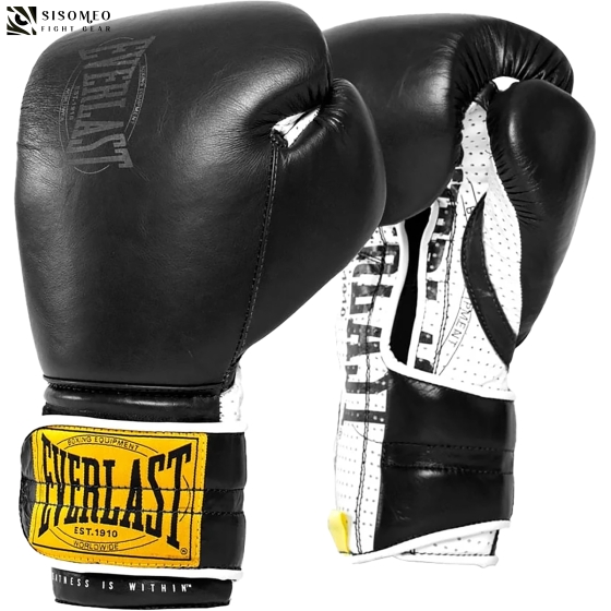 Găng Tay Boxing Everlast Phiên Bản 1910 Đen