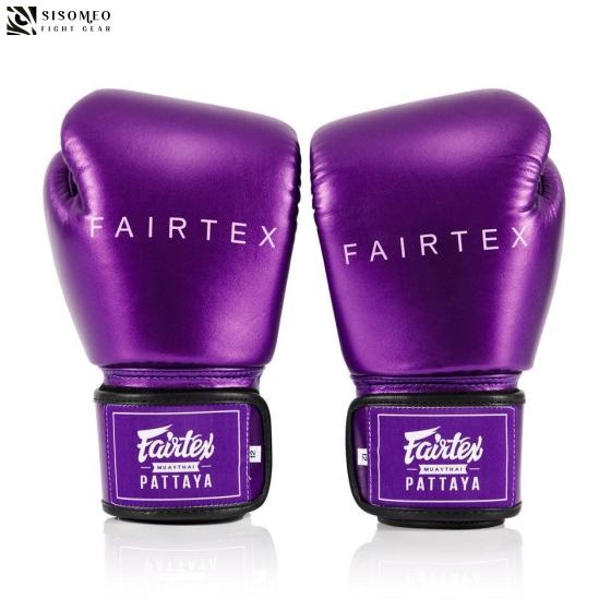 Găng Fairtex Boxing Gloves BGV22 Metallic Purple