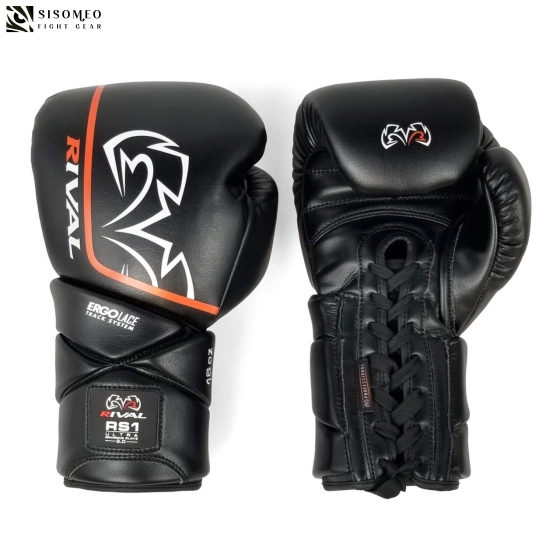 GĂNG BOXING RIVAL RS1 ULTRA SPARRING GLOVES 2.0 BLACK