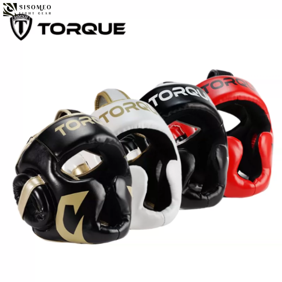Mũ Bảo Hộ Boxing TORQUE - Trắng 