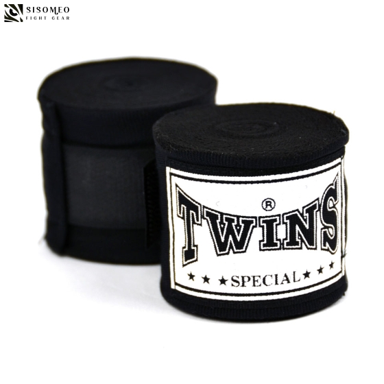 BĂNG ĐA QUẤN TAY TWINS BOXING HAND WRAPS CH-5 - ĐEN