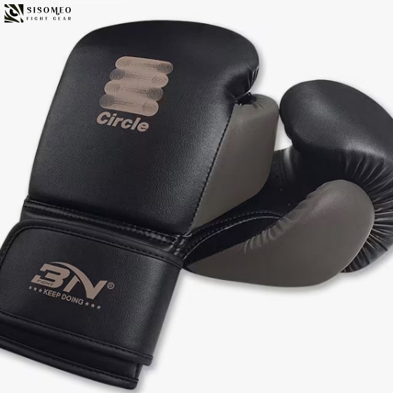 Găng Boxing BN Circle Đen